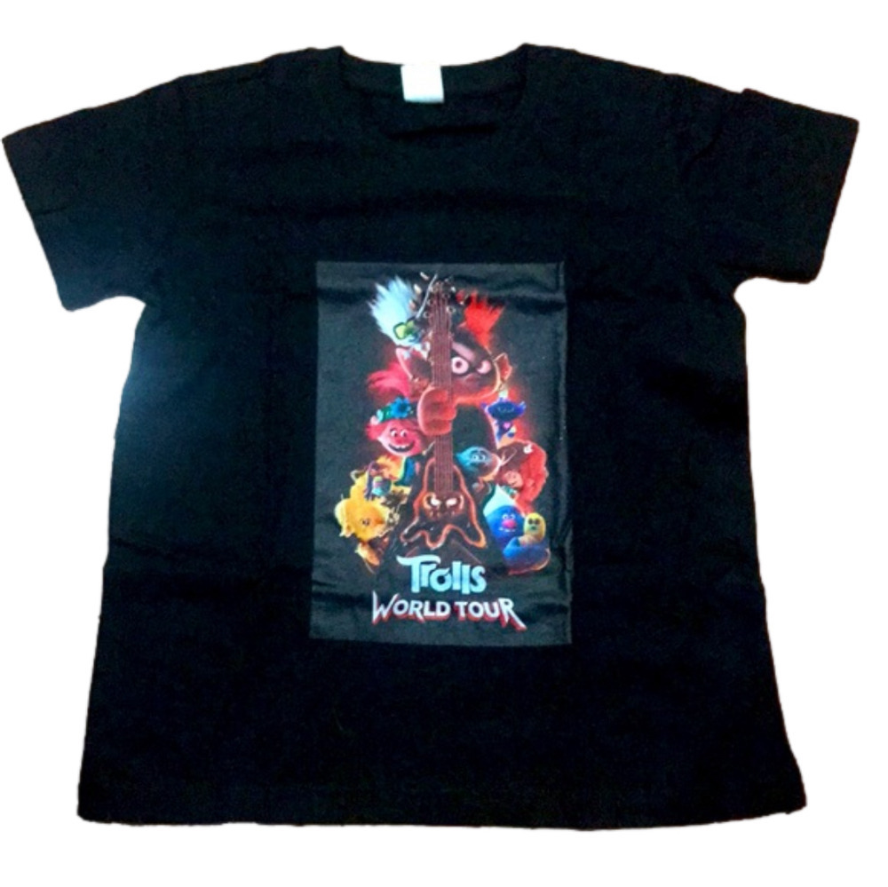 6/$20 NWOT Trolls world tour kids shirt 5/6t